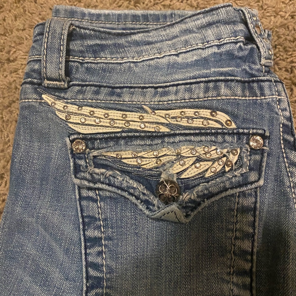 Miss Me Jeans size 28 inseam about 33.